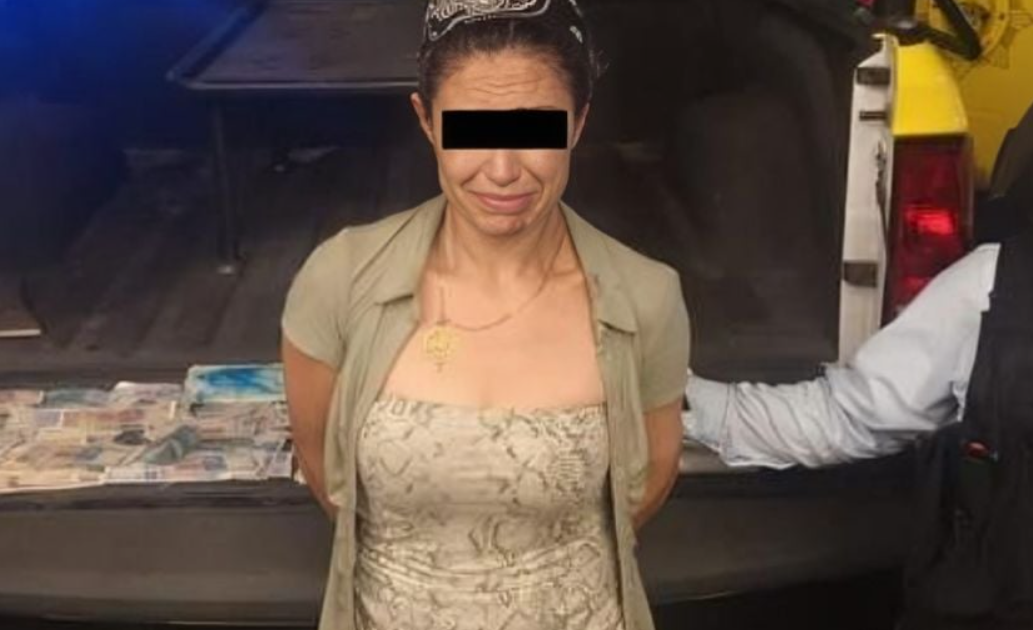 Detienen a mujer por pagar taxi con billete falso en Monterrey